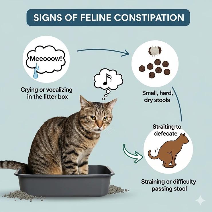 Cat Constipation: Symptoms &amp; Home Care Tips
