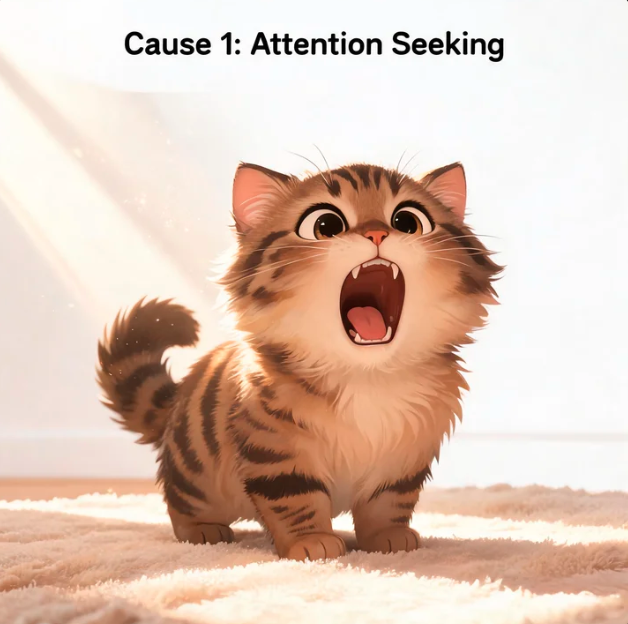 Cat Yowling: Causes &amp; What It Means
