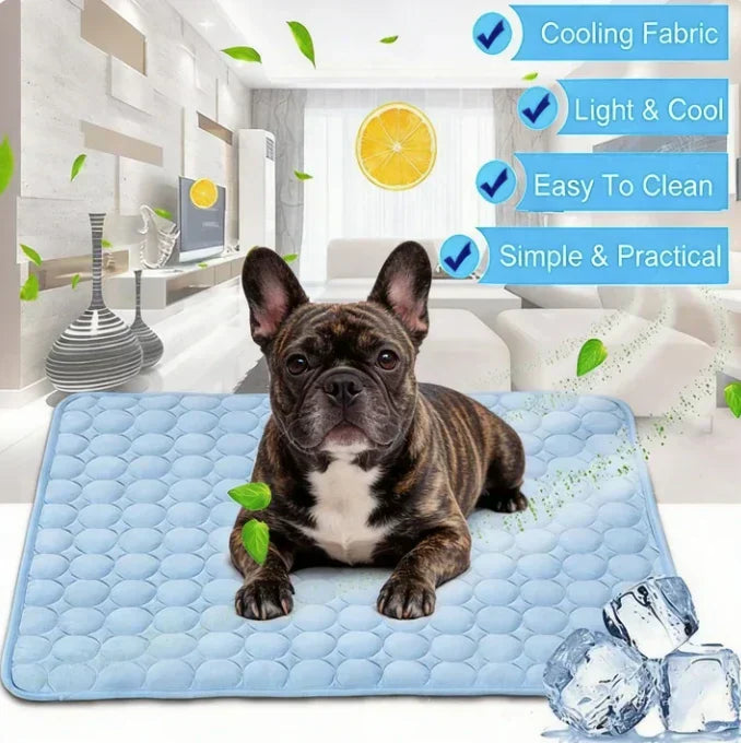 🐶 Cooling Pet Mat: The Ultimate Summer Solution to Keep Dogs Cool and Comfortable