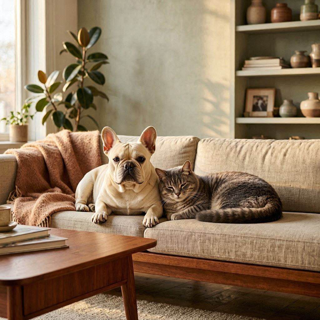Can French Bulldogs Live with Cats?