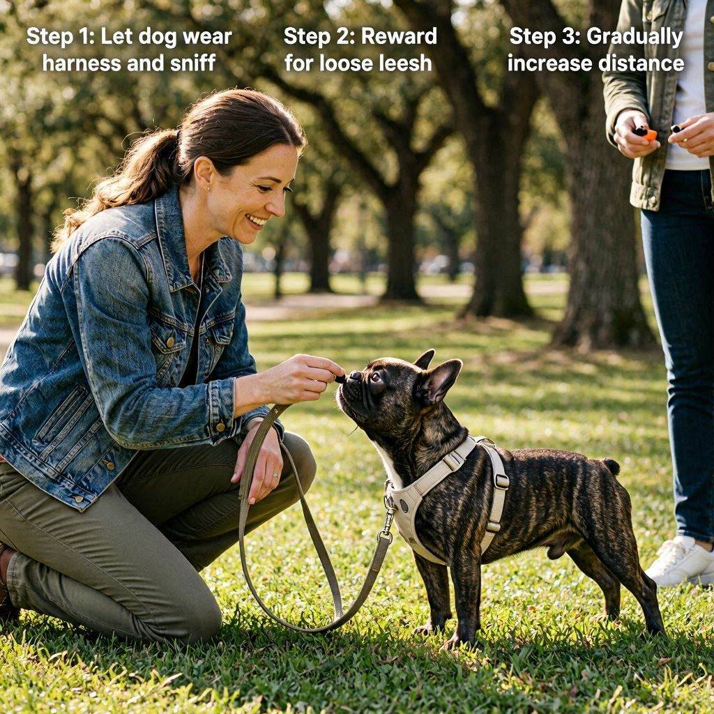 How to Train a French Bulldog to Walk on a Leash