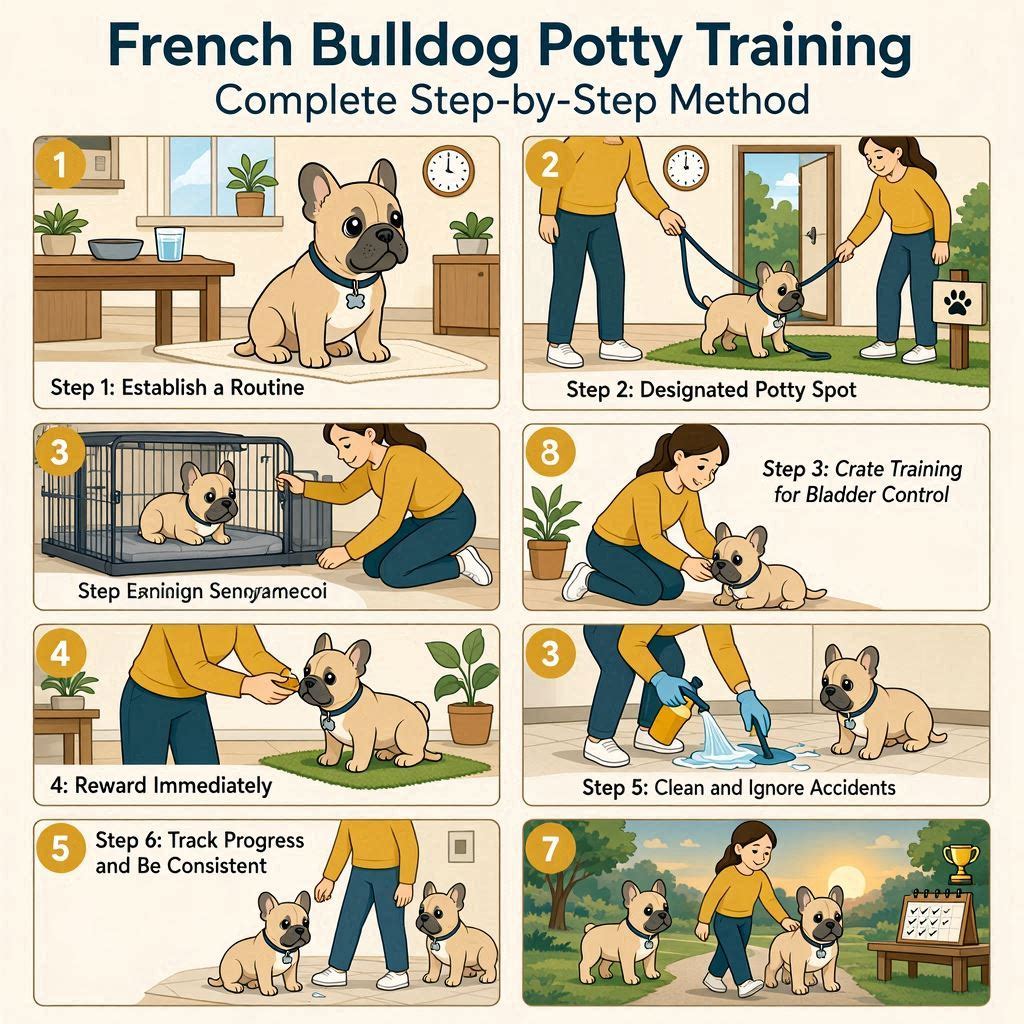 French Bulldog Potty Training Guide: Complete Step-by-Step Method