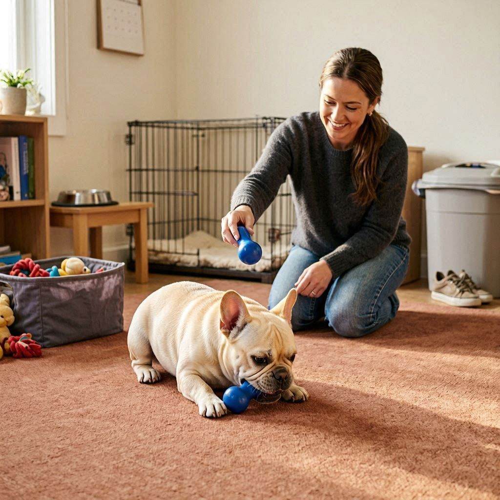 How to Stop a French Bulldog from Chewing Everything