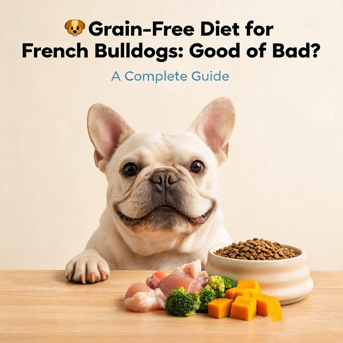 Grain-Free Diet for French Bulldogs: Good or Bad? A Complete Guide