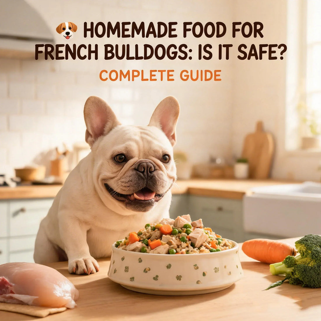 Homemade Food for French Bulldogs: Is It Safe? Complete Guide