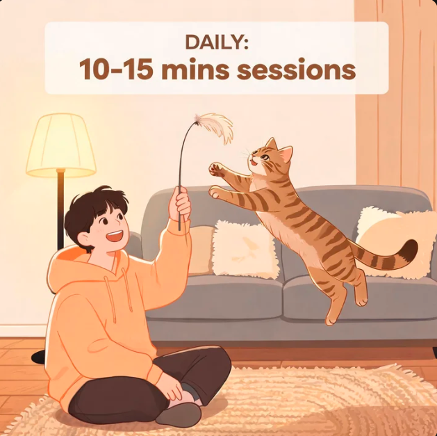 How Often Should You Play With Your Cat?
