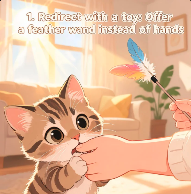 How to Stop a Cat From Biting