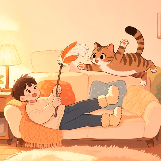 How to Stop a Cat From Biting Your Feet