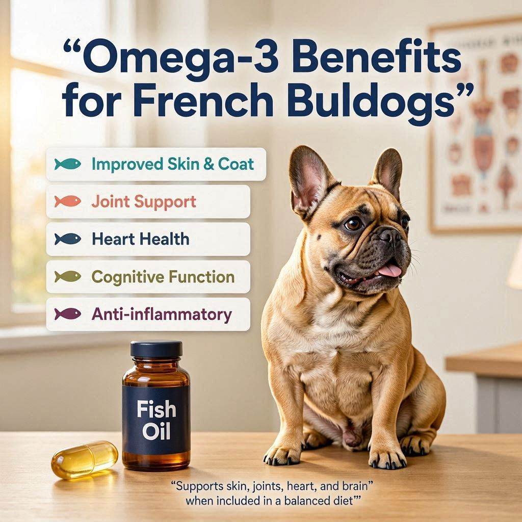 Omega-3 Benefits for French Bulldogs