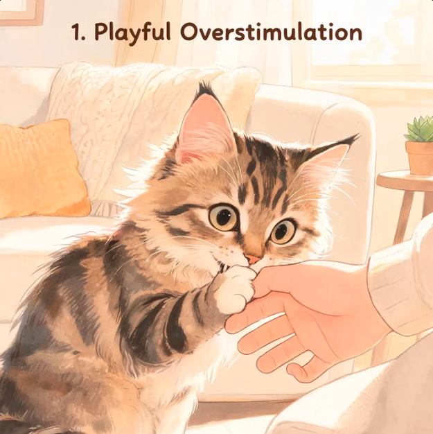 Why Does My Cat Bite Me Then Lick Me?
