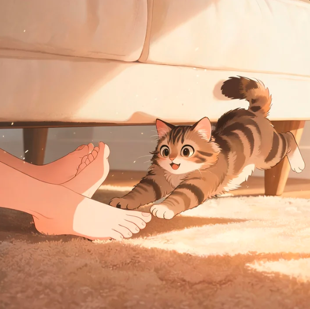 Why Does My Cat Bite My Feet?