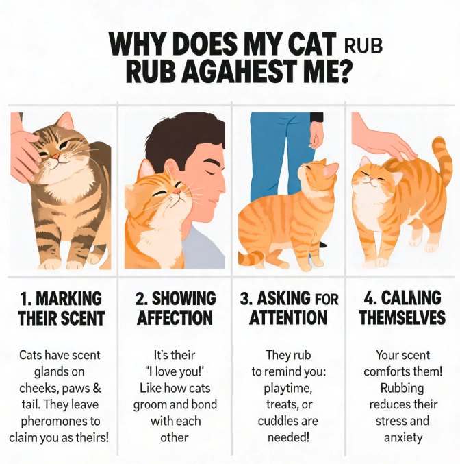 Why Does My Cat Rub Against Me?