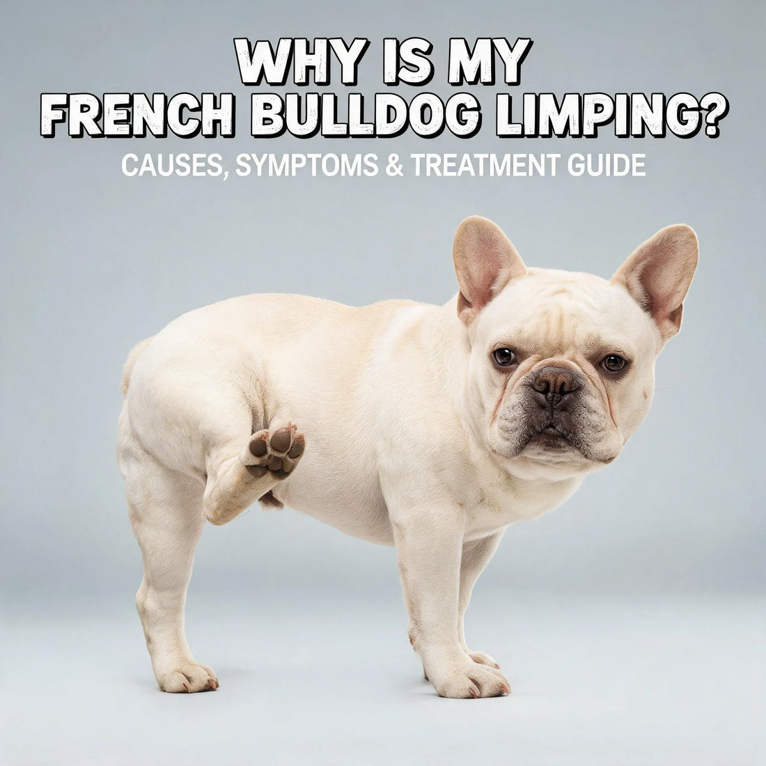 Why Is My French Bulldog Limping? Causes, Symptoms & Treatment Guide