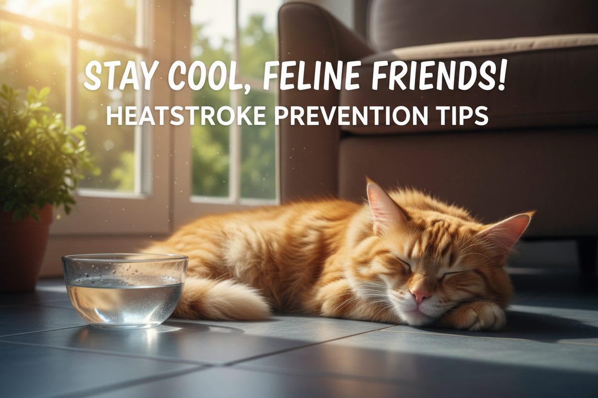 Heatstroke in Cats: Symptoms &amp; Prevention