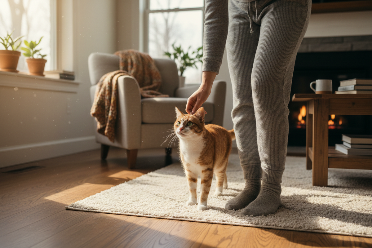Why Does My Cat Follow Me Everywhere?