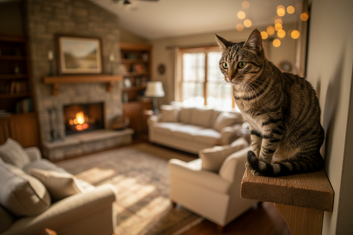 Why Does My Cat Sit in High Places?