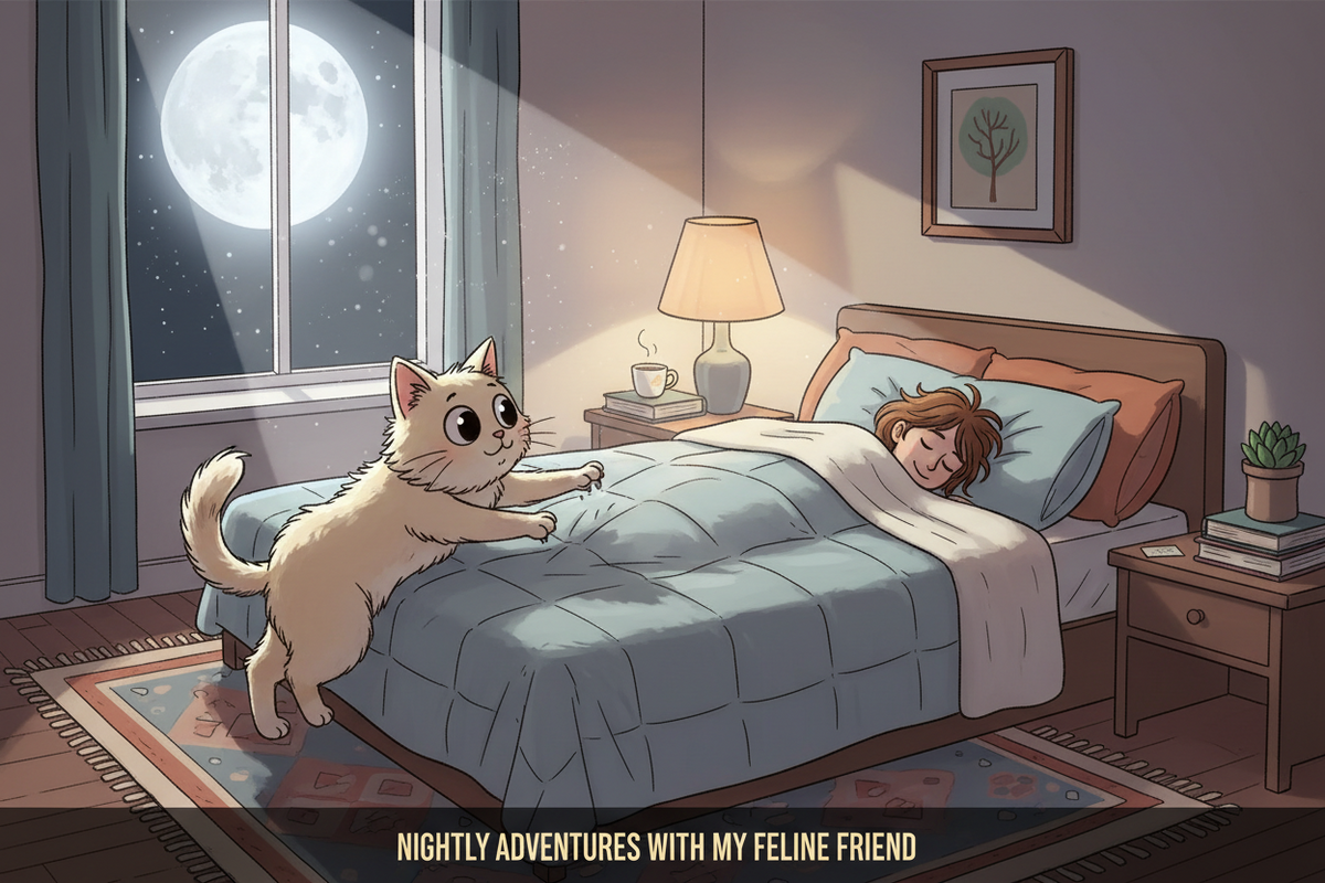 Why Does My Cat Wake Me Up at Night?