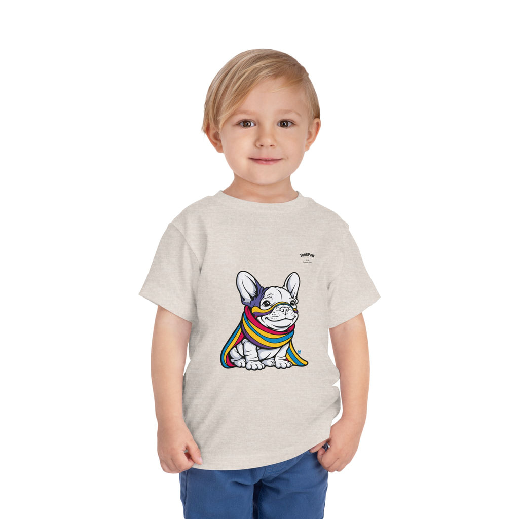 Toddler French Bulldog T-Shirt – Cute Frenchie Graphic Tee for Little Dog Lovers