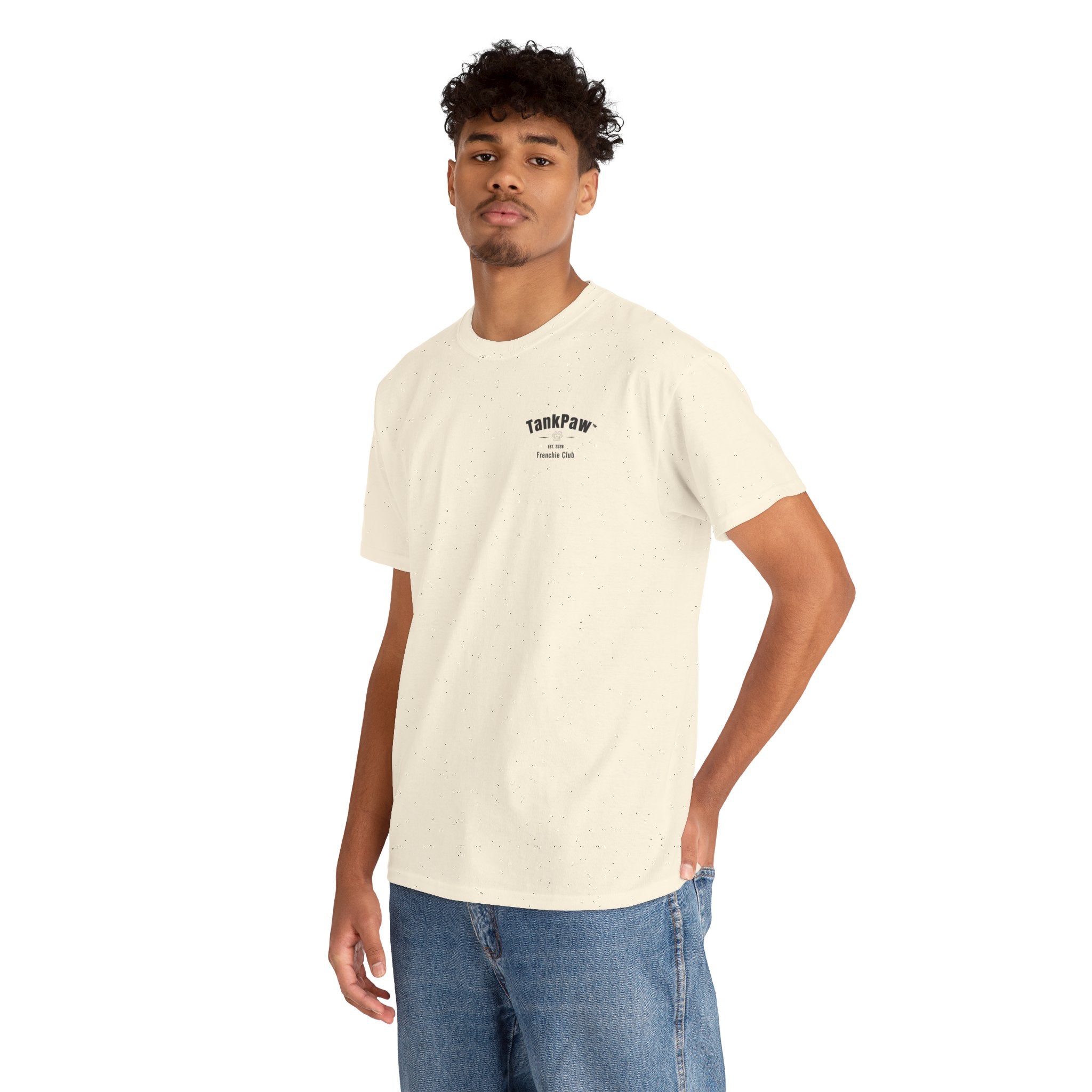 Frenchie Strong Club Vintage Gym T-Shirt | TankPaw™