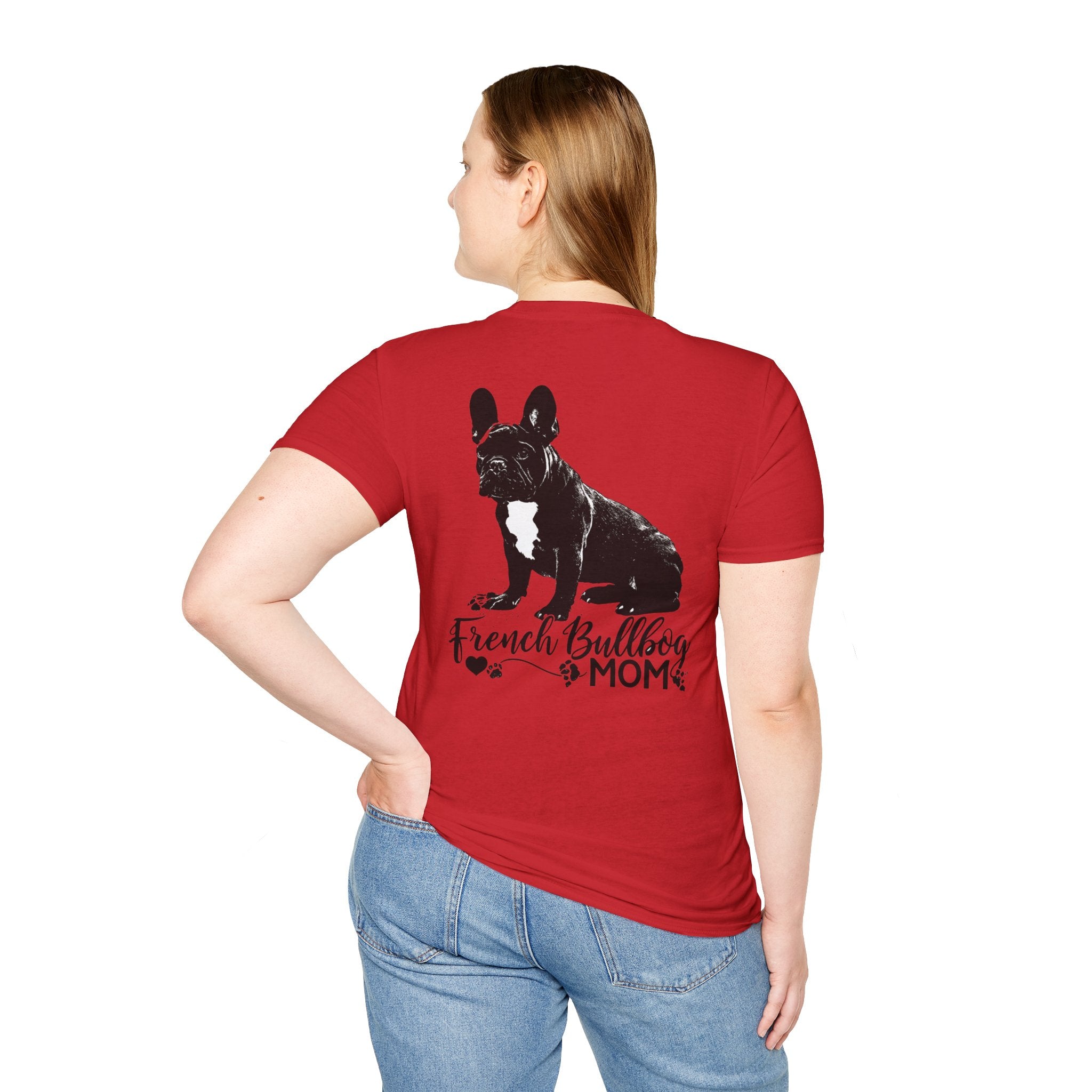 French Bulldog Mom T-Shirt | Proud Dog Mom Gift | Cute Frenchie Lover Apparel | TankPaw