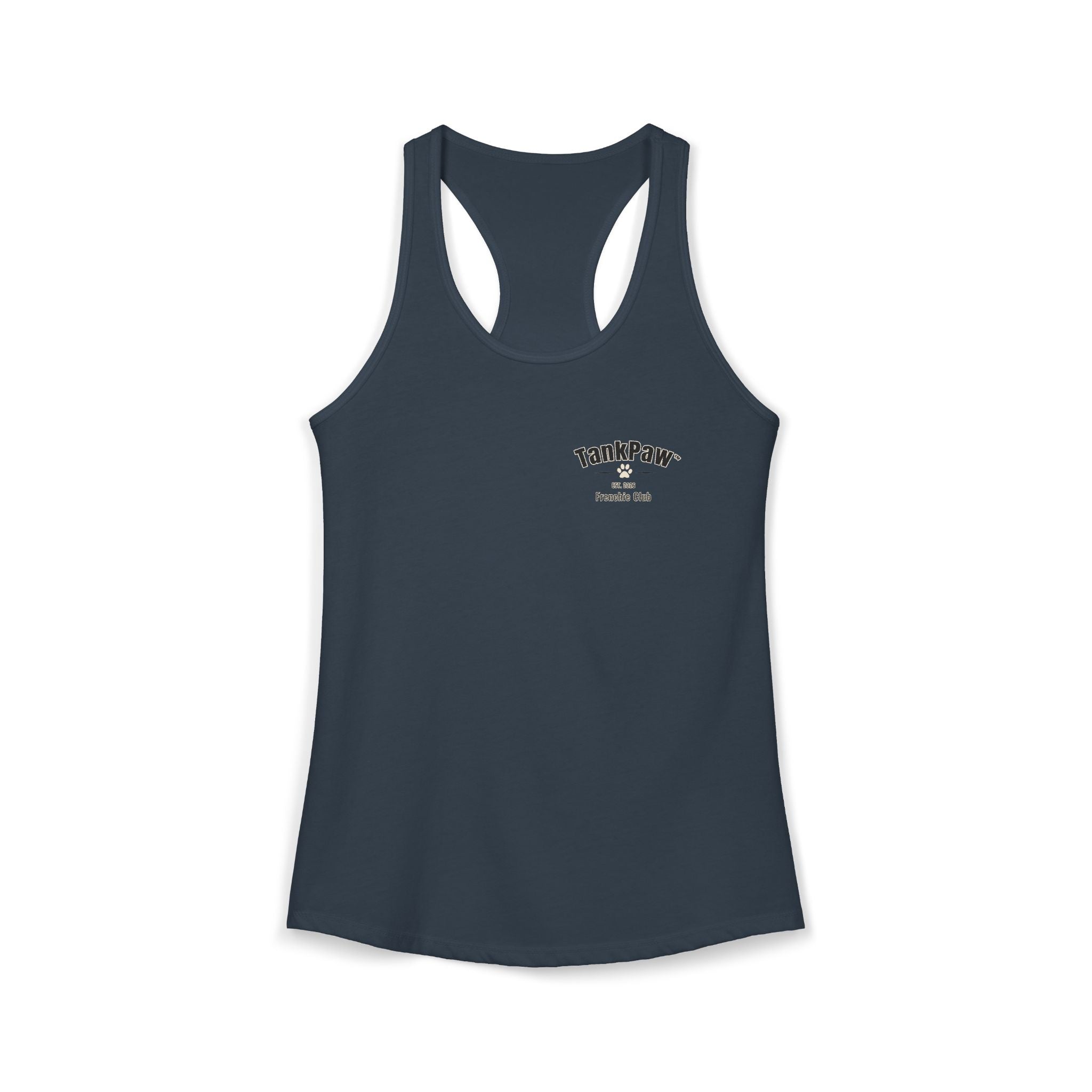 TankPaw™ Women's Frenchie Graphic T-Shirt — "DJ Dog" Design — Music Festival Theme