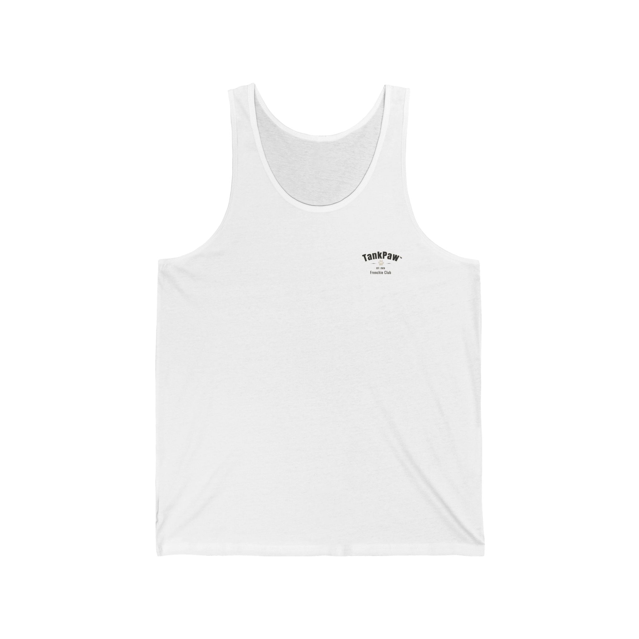 Drop the Beat DJ Dog Tank Top — Funny Bulldog Music Lover Graphic Tank