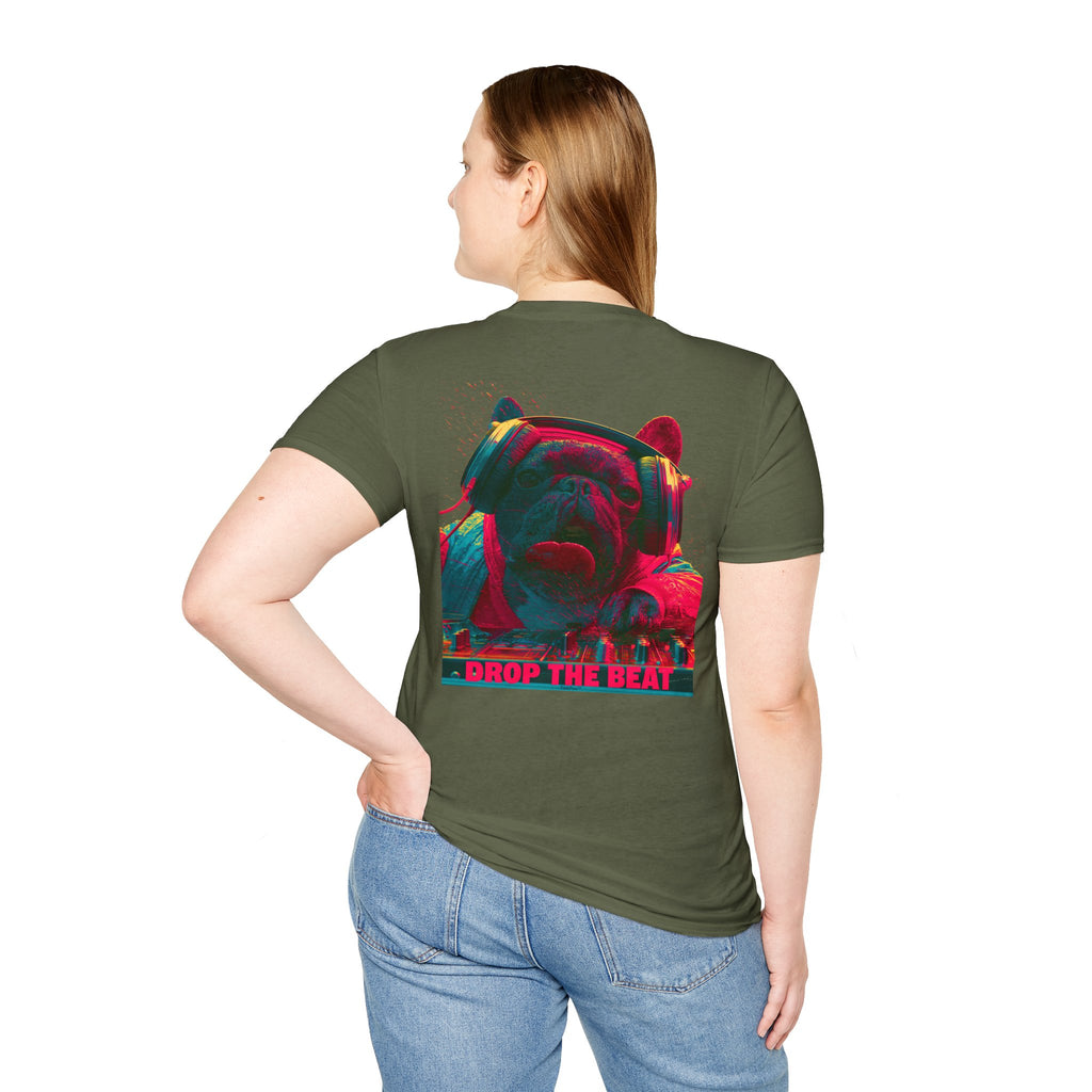 DJ French Bulldog T-Shirt – EDM Music Festival Shirt for Frenchie Lovers
