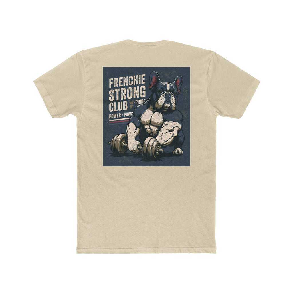 Muscular French Bulldog Graphic T-Shirt | TankPaw™ Gym Collection