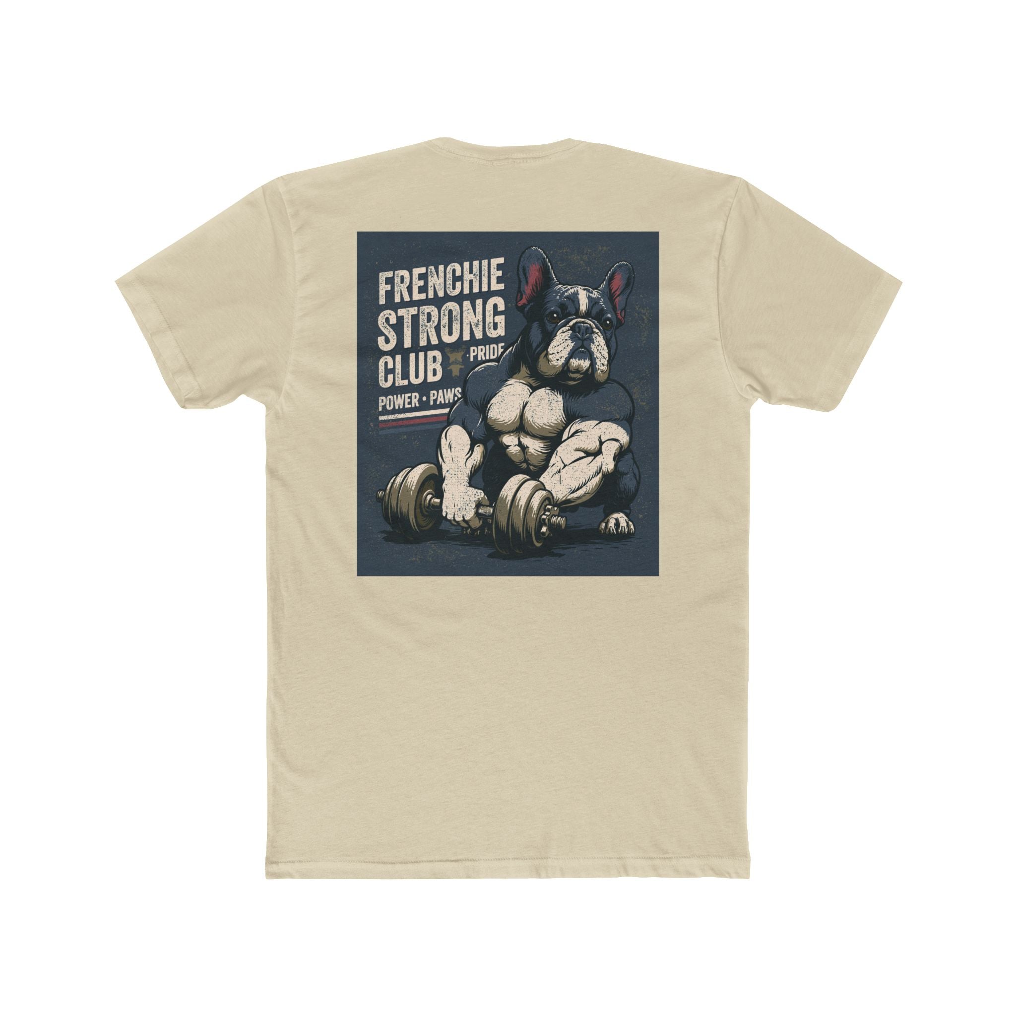 Muscular French Bulldog Graphic T-Shirt | TankPaw™ Gym Collection
