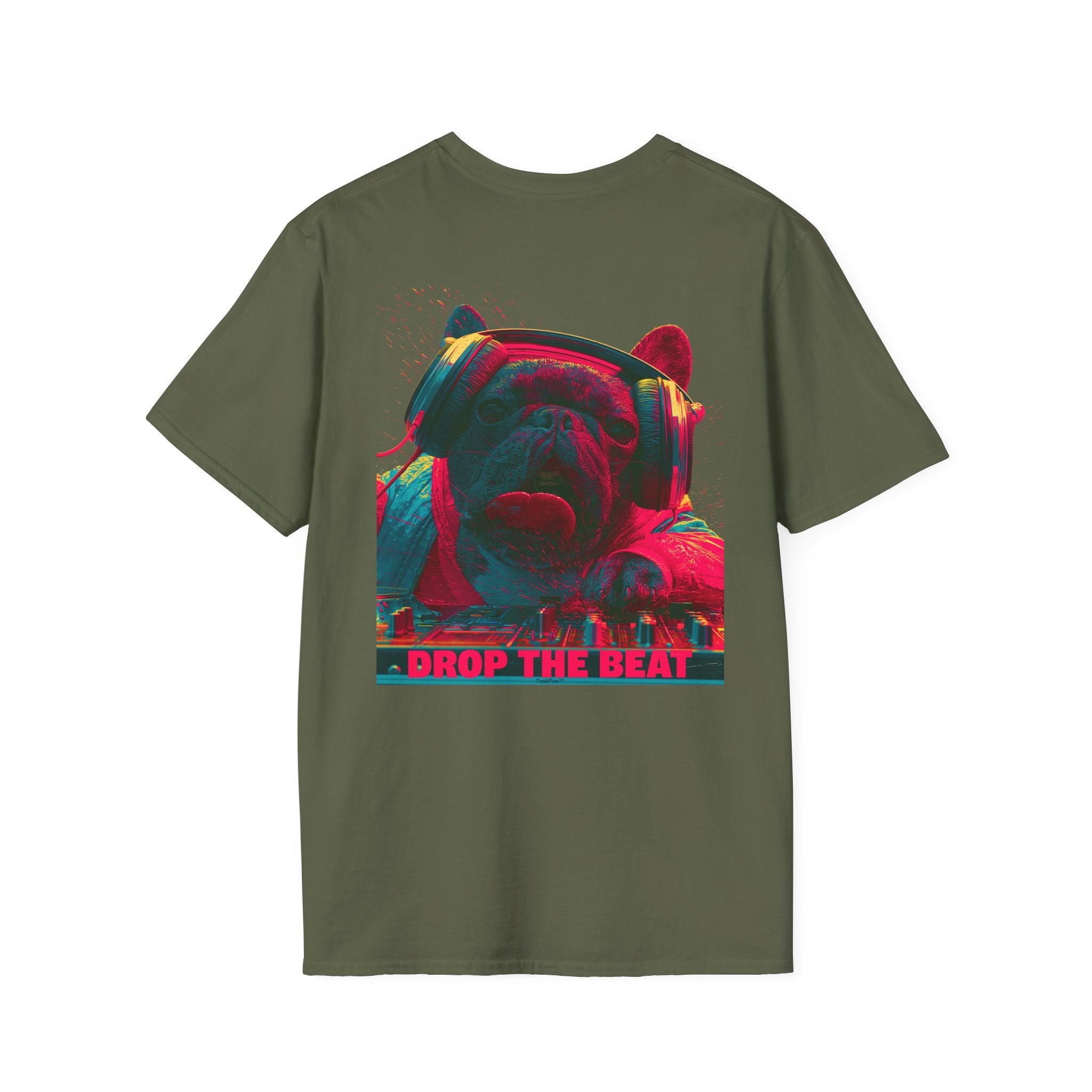 DJ French Bulldog T-Shirt – EDM Music Festival Shirt for Frenchie Lovers