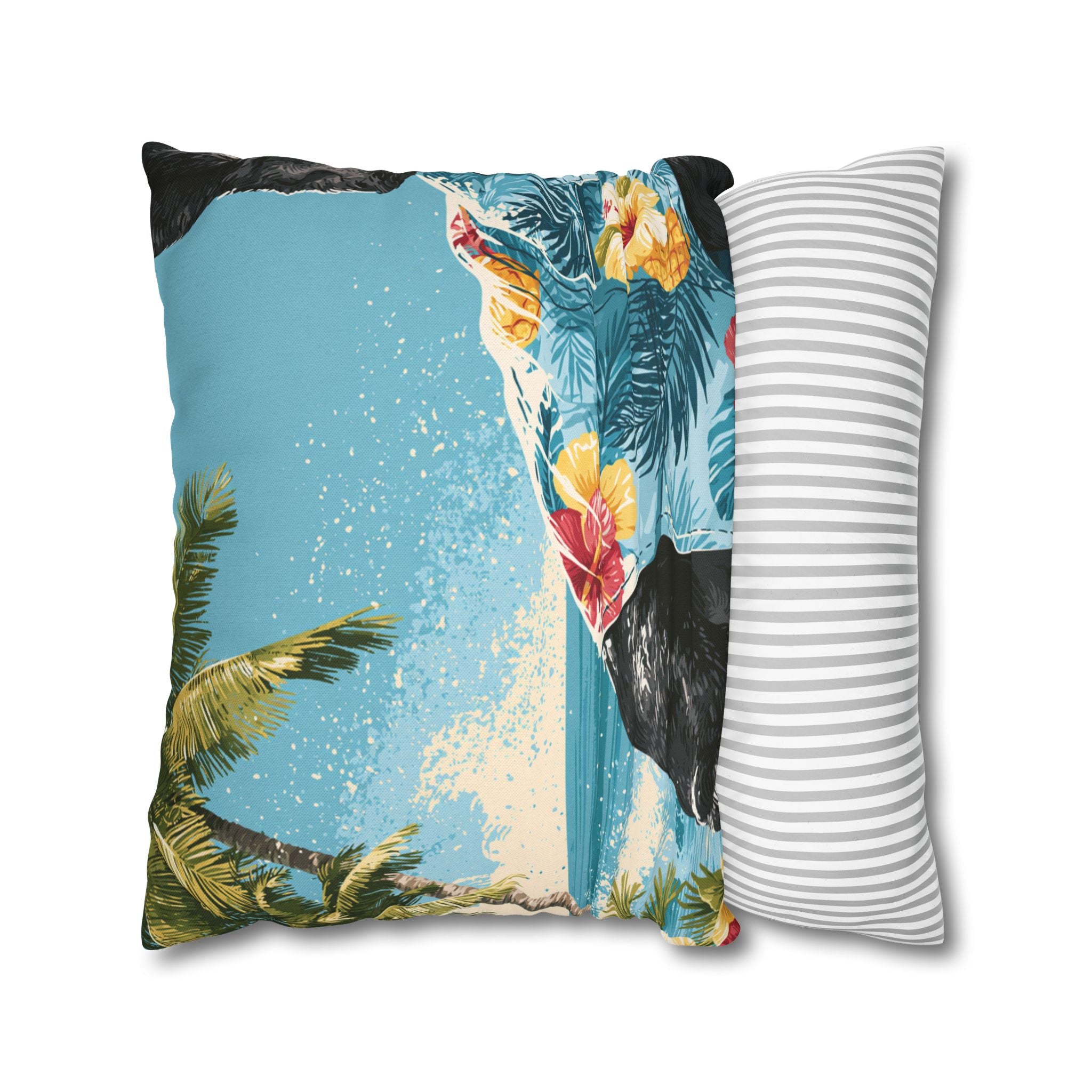 French Bulldog Throw Pillow – Cute Frenchie Decorative Cushion for Dog Lovers