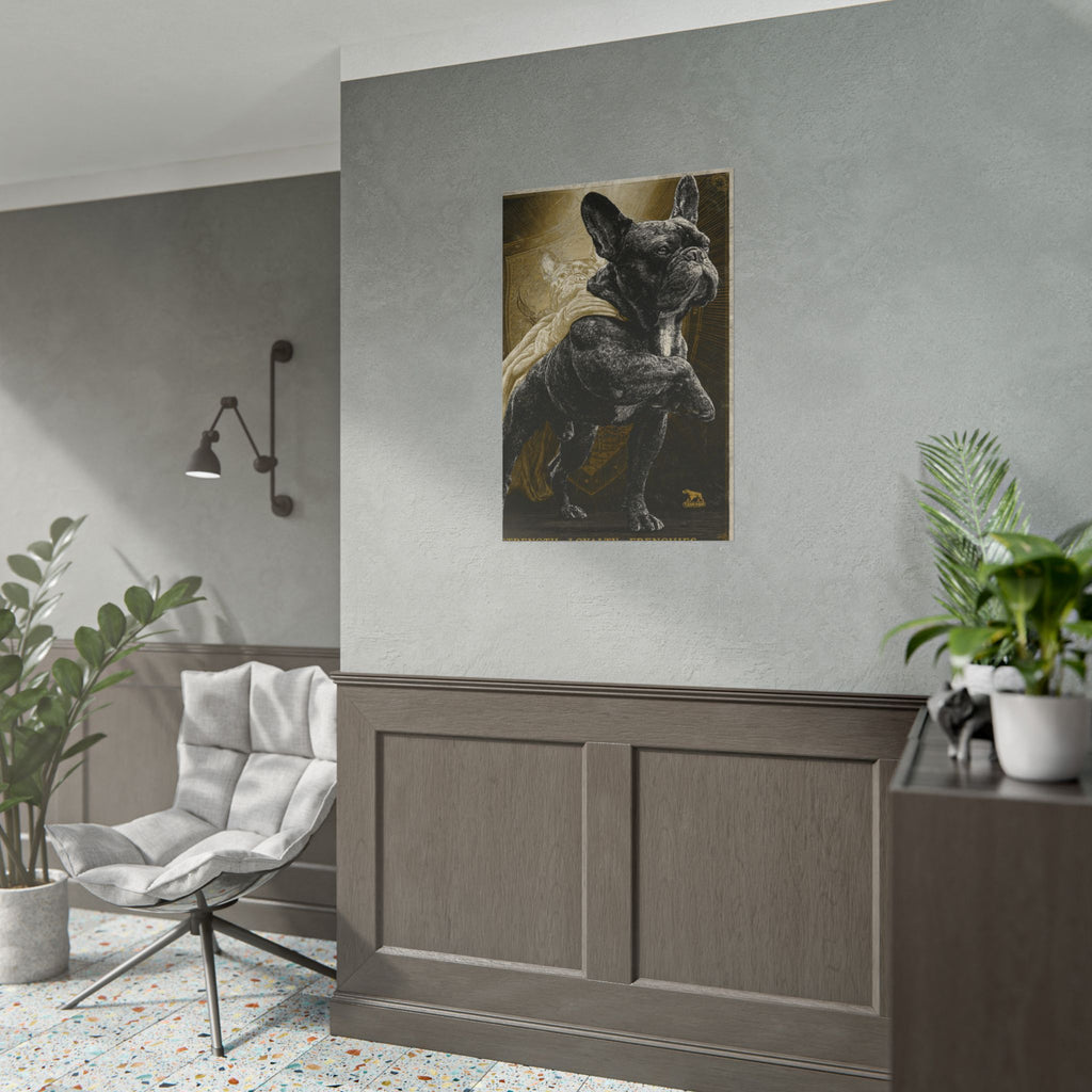 TankPaw® French Bulldog Wall Art Poster – Premium Vintage Frenchie Decor