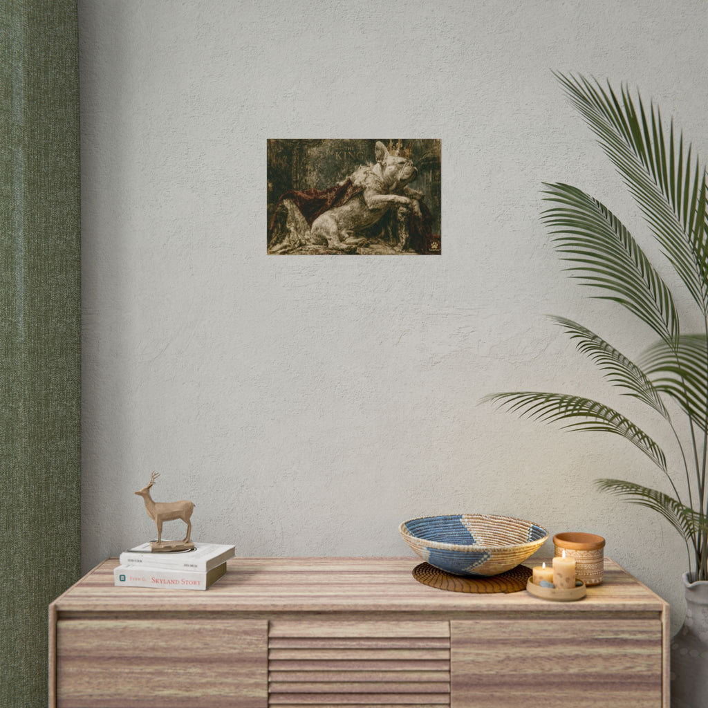 TankPaw® French Bulldog Wall Art Poster – Premium Vintage Frenchie Decor