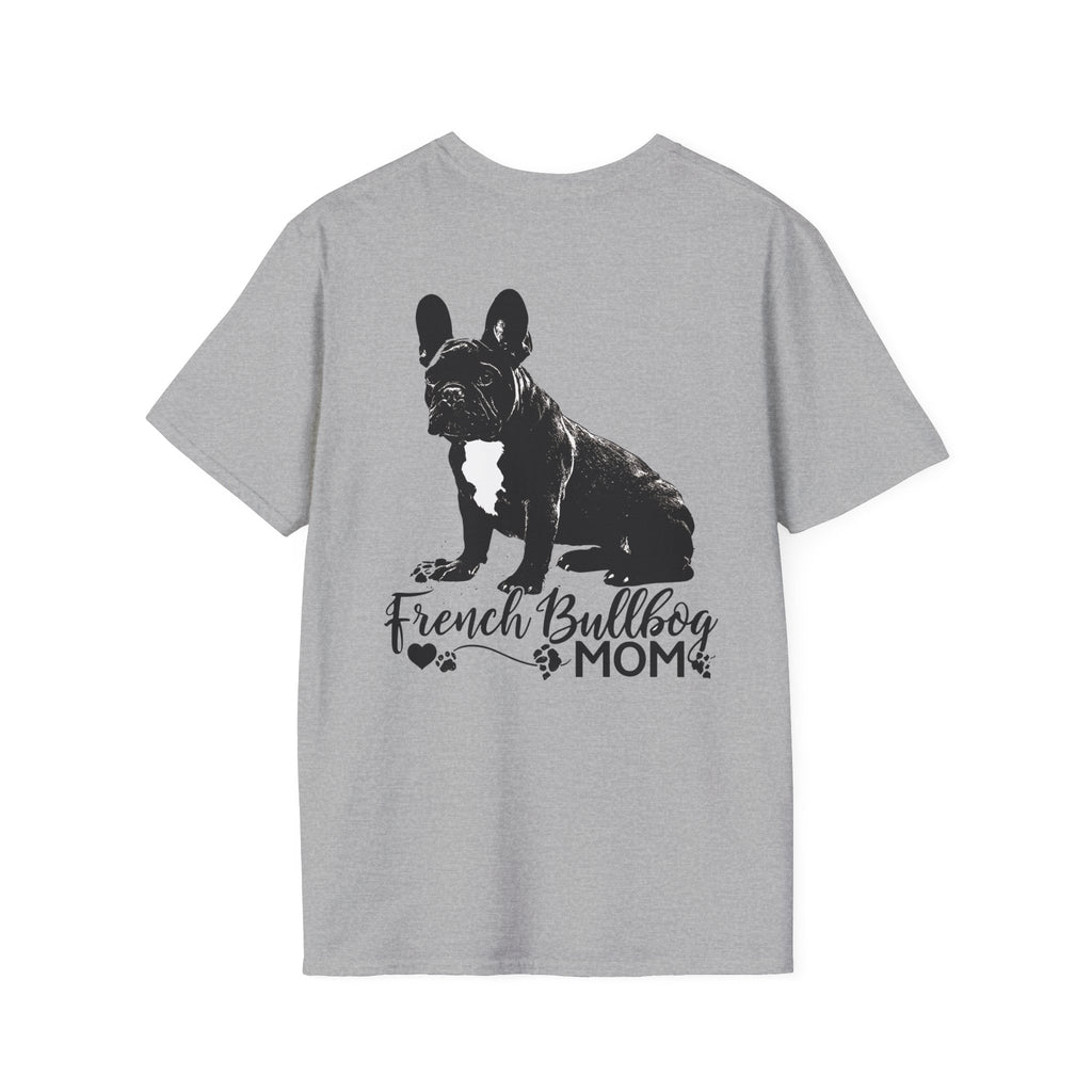 French Bulldog Mom T-Shirt | Proud Dog Mom Gift | Cute Frenchie Lover Apparel | TankPaw