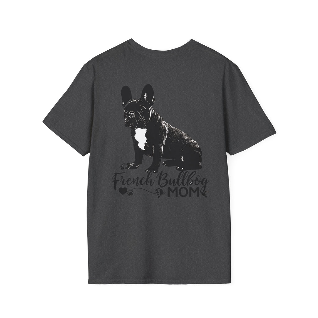 French Bulldog Mom T-Shirt | Proud Dog Mom Gift | Cute Frenchie Lover Apparel | TankPaw