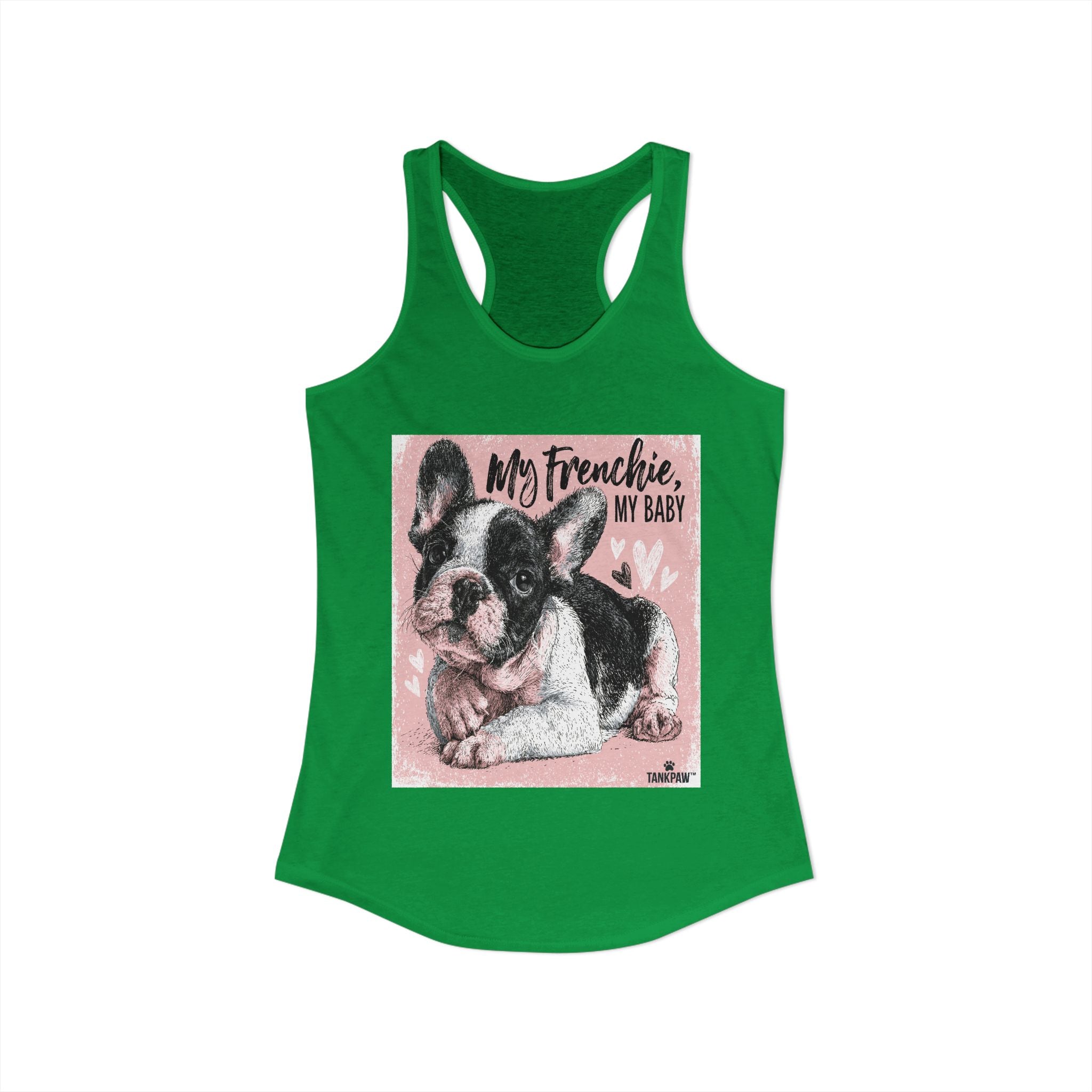 Frenchie Mom Women's Tank Top – French Bulldog Mom Sleeveless Shirt | Cute Dog Lover Gift | TankPawFrenchie Mom