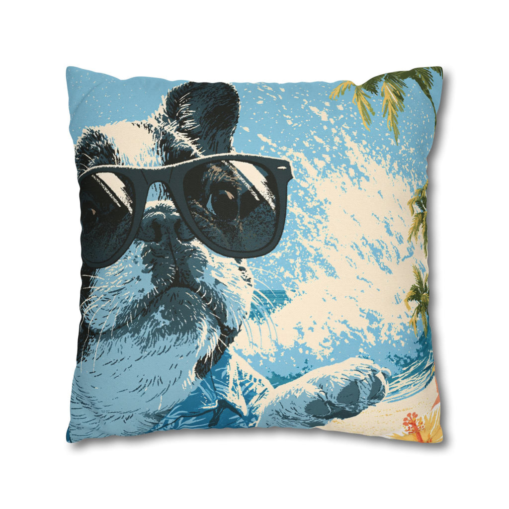 French Bulldog Throw Pillow – Cute Frenchie Decorative Cushion for Dog Lovers