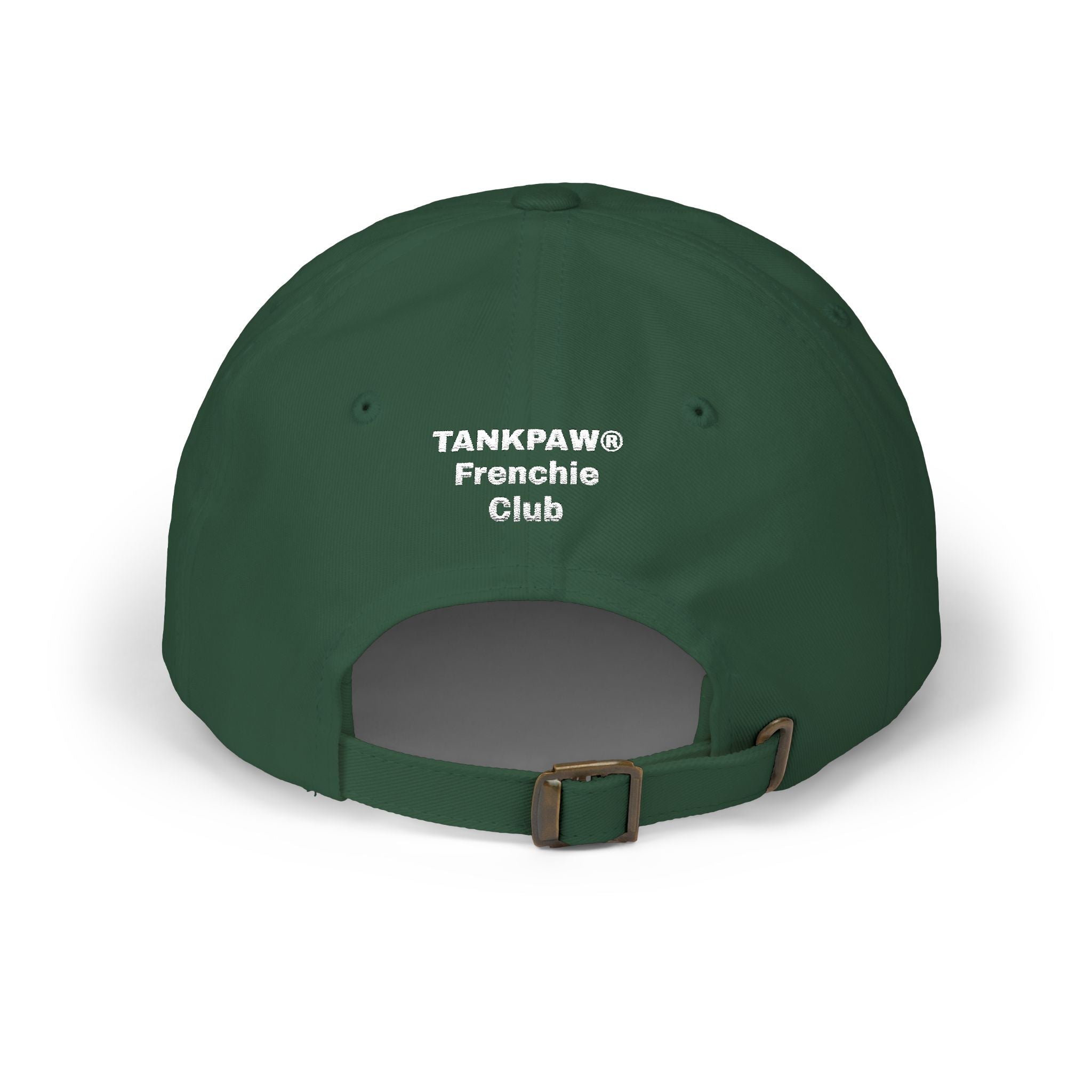 Dad Cap — TankPaw® Frenchie Dad Embroidered Baseball Cap – Premium French Bulldog Dad Hat for Dog Lovers