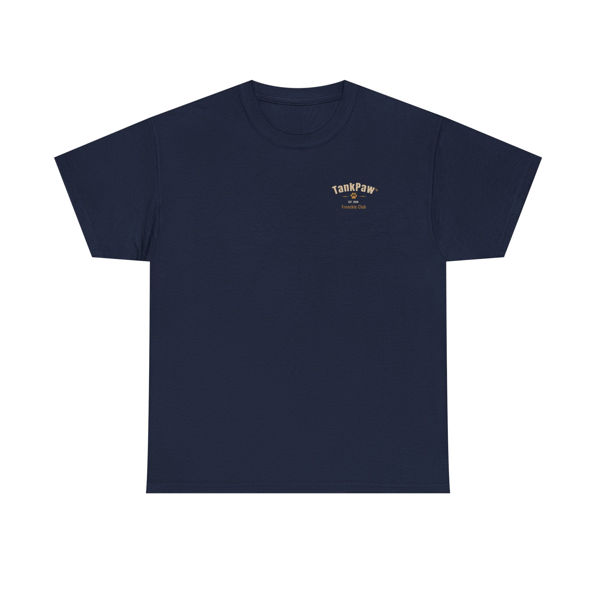 Frenchie Strong Club Vintage Gym T-Shirt | TankPaw™
