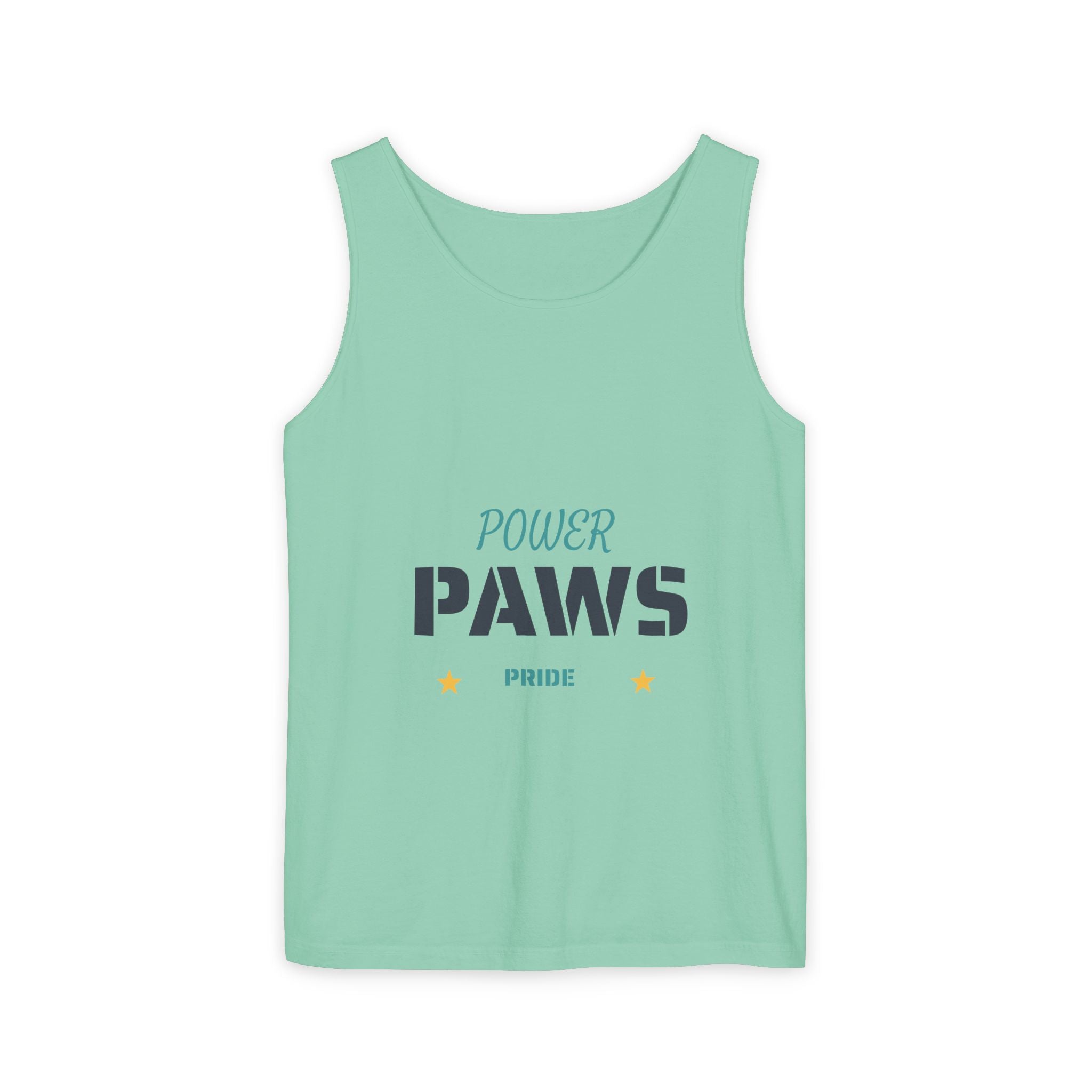 Power Paws Tank Top — "Frenchie Strong" Graphic Dog Fitness Tank