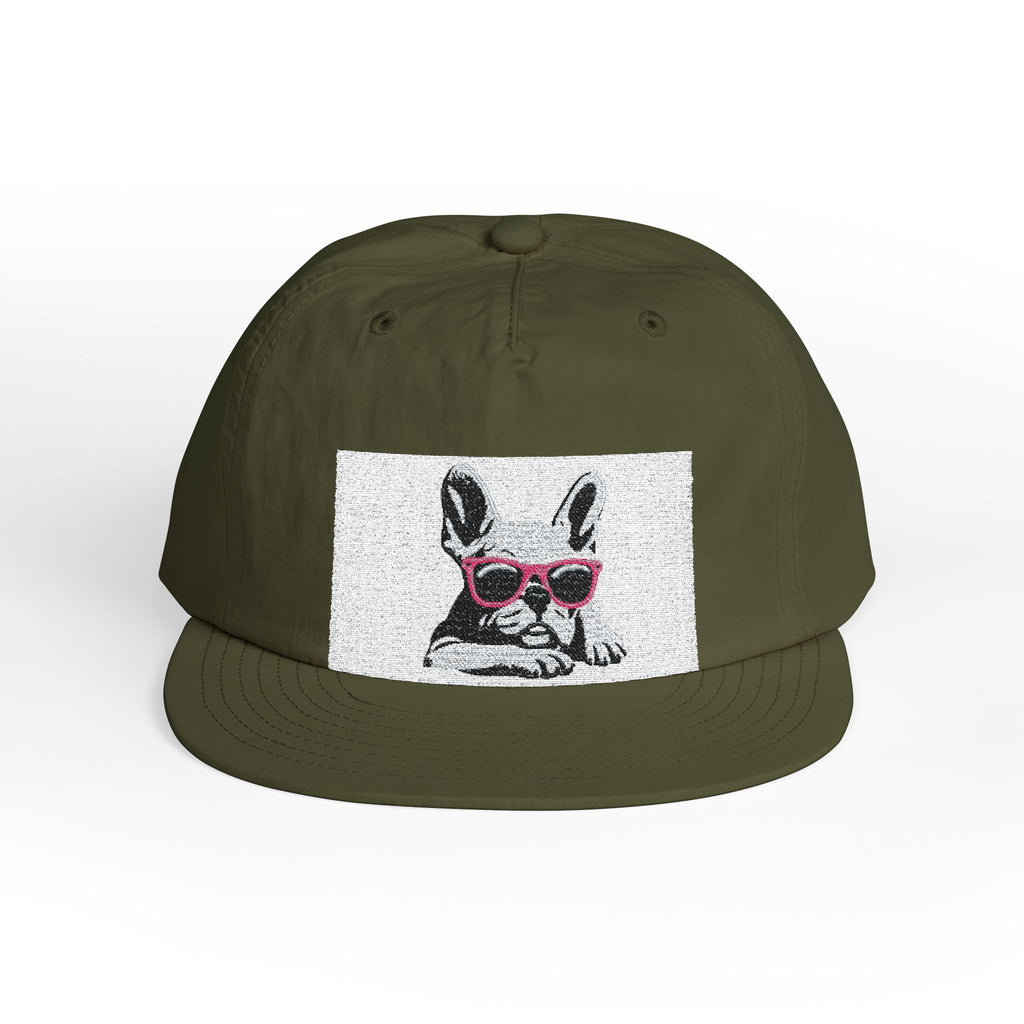 Surf Cap —French Bulldog Mom Hat – Embroidered Baseball Cap for Frenchie Lovers