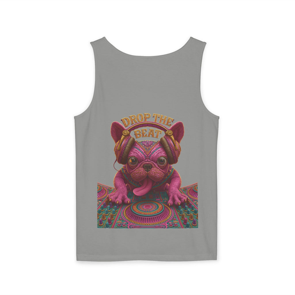 French Bulldog DJ Tank Top – EDM Music Festival Shirt for Dog Lovers | TankPaw™