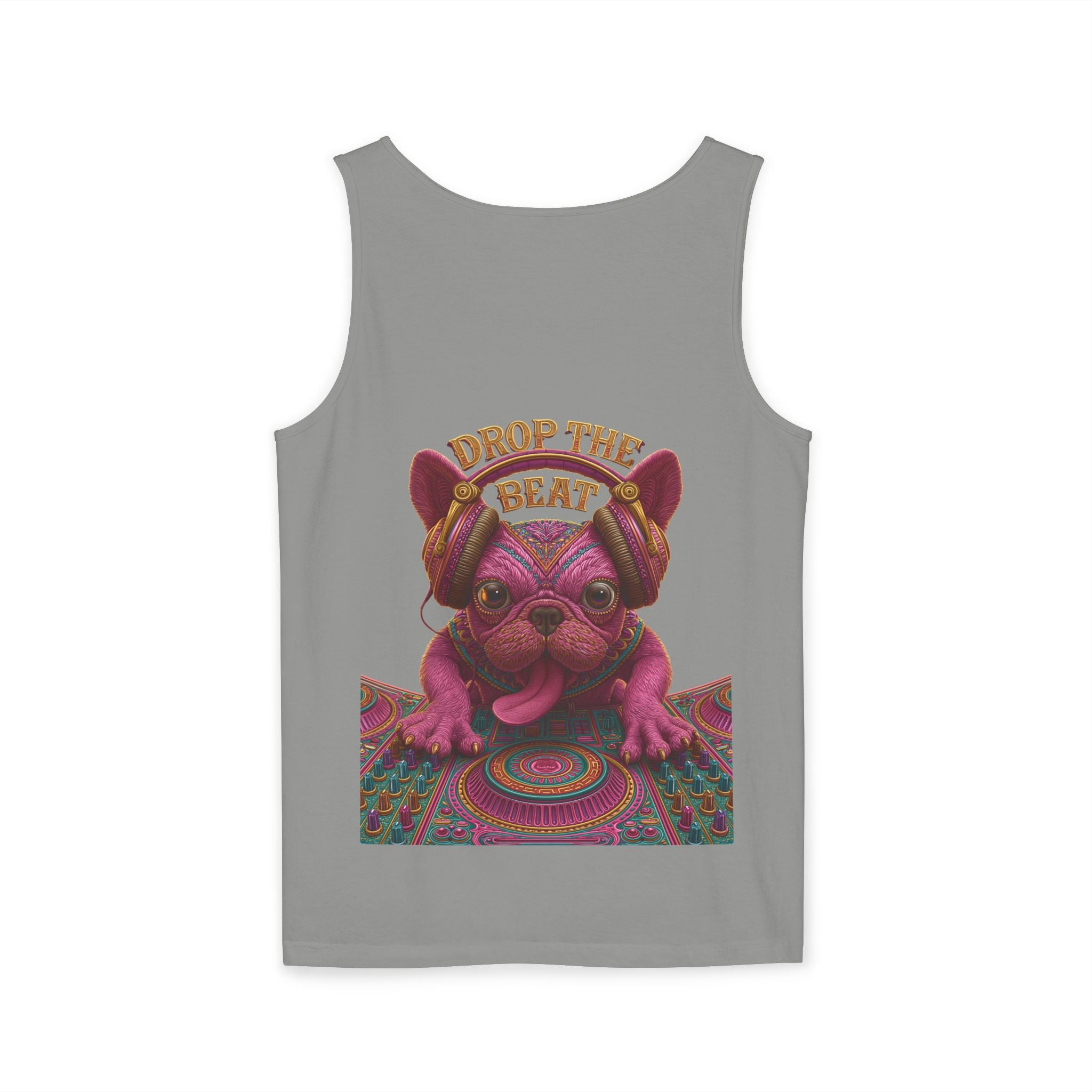 French Bulldog DJ Tank Top – EDM Music Festival Shirt for Dog Lovers | TankPaw™