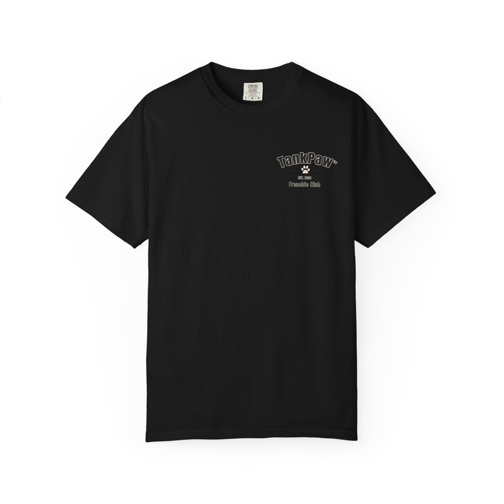 "Frenchie Strong Club" Muscular Dog Pet T-Shirt — Cute Frenchie Weightlifting Graphic Tee