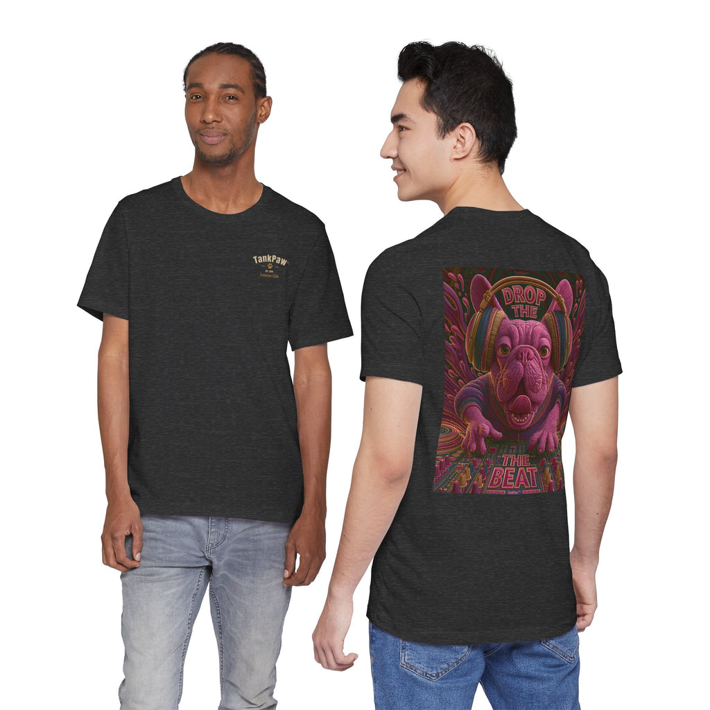 Electric French Bulldog T-Shirt – Neon DJ Dog Shirt for Music Lovers
