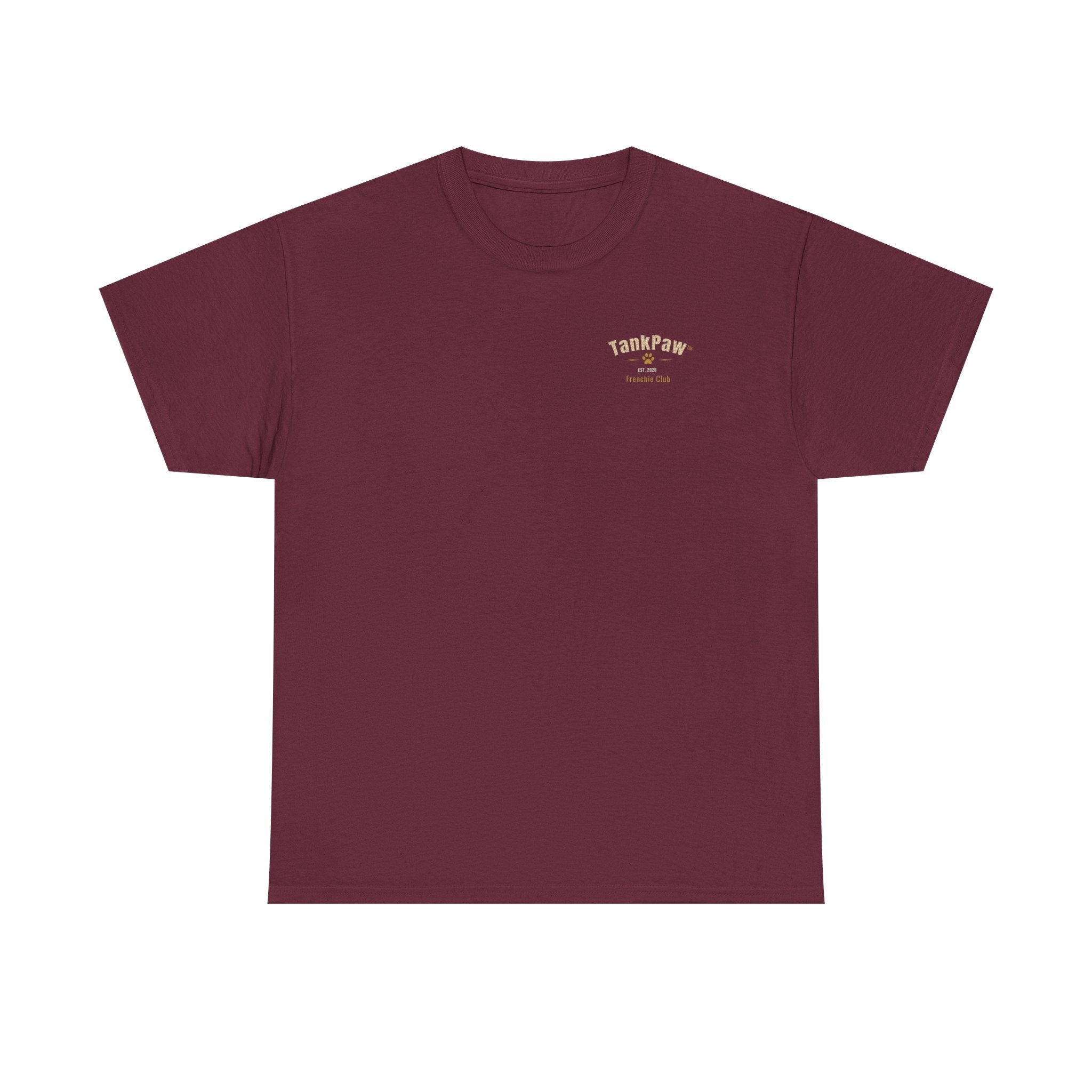Frenchie Strong Club Vintage Gym T-Shirt | TankPaw™