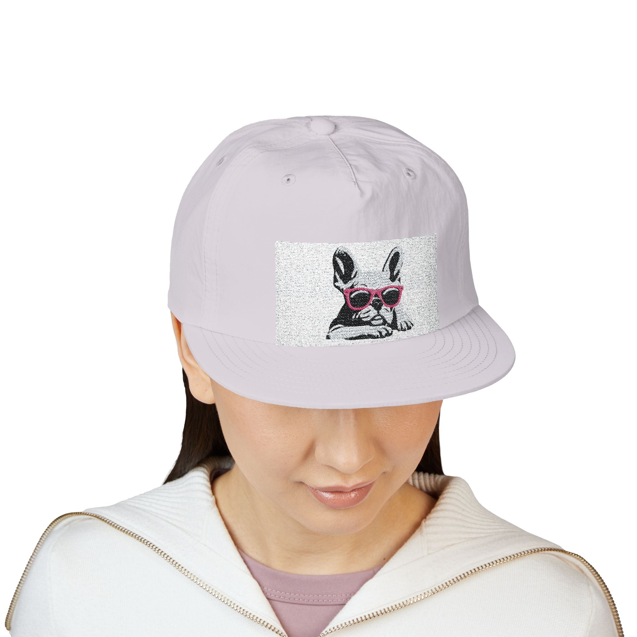 Surf Cap —French Bulldog Mom Hat – Embroidered Baseball Cap for Frenchie Lovers