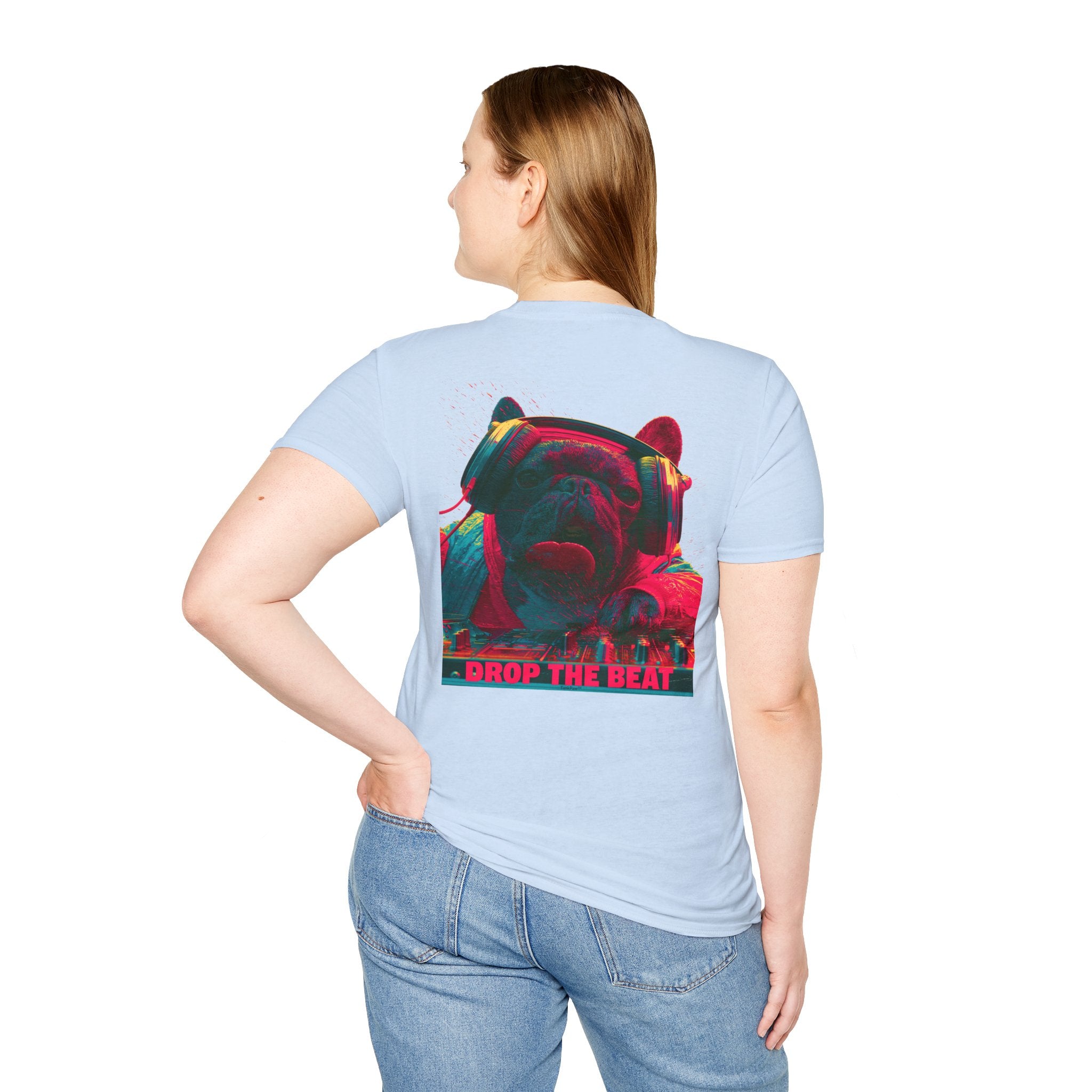 DJ French Bulldog T-Shirt – EDM Music Festival Shirt for Frenchie Lovers