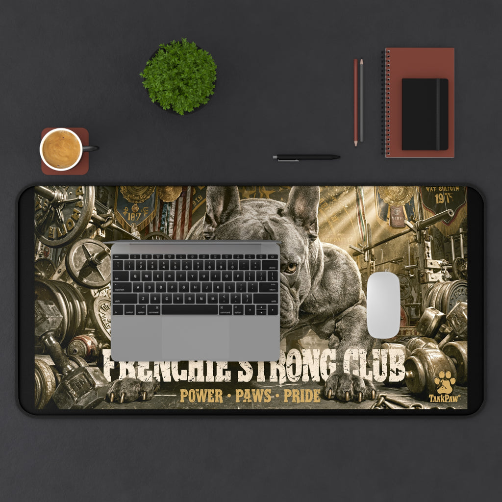 Frenchie Gaming Desk Mat – Cool Dog Lover Computer Desk Pad