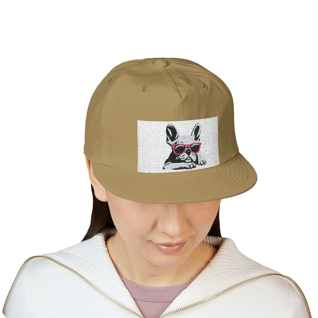 Surf Cap —French Bulldog Mom Hat – Embroidered Baseball Cap for Frenchie Lovers